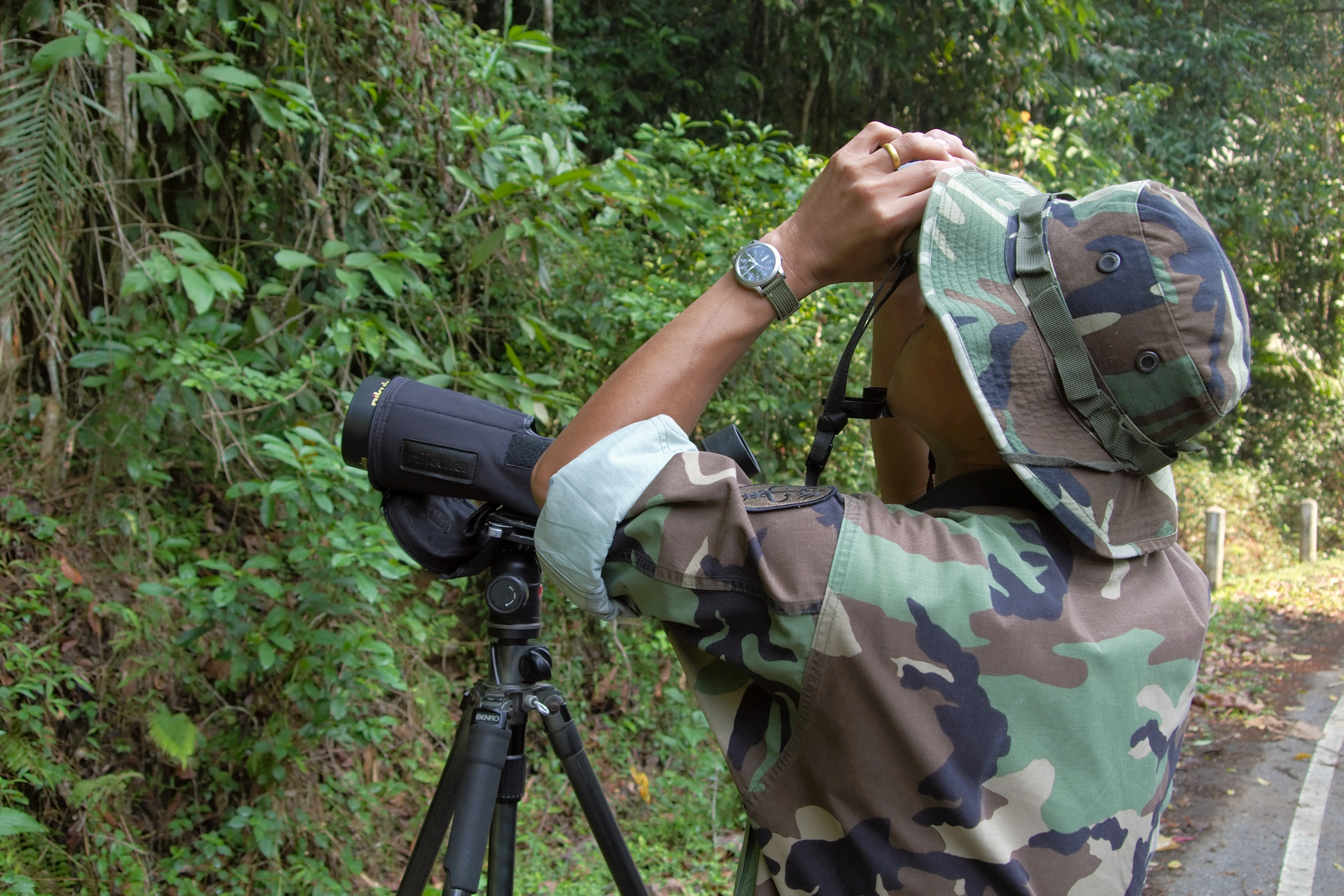 Park ranger in Khao Yai