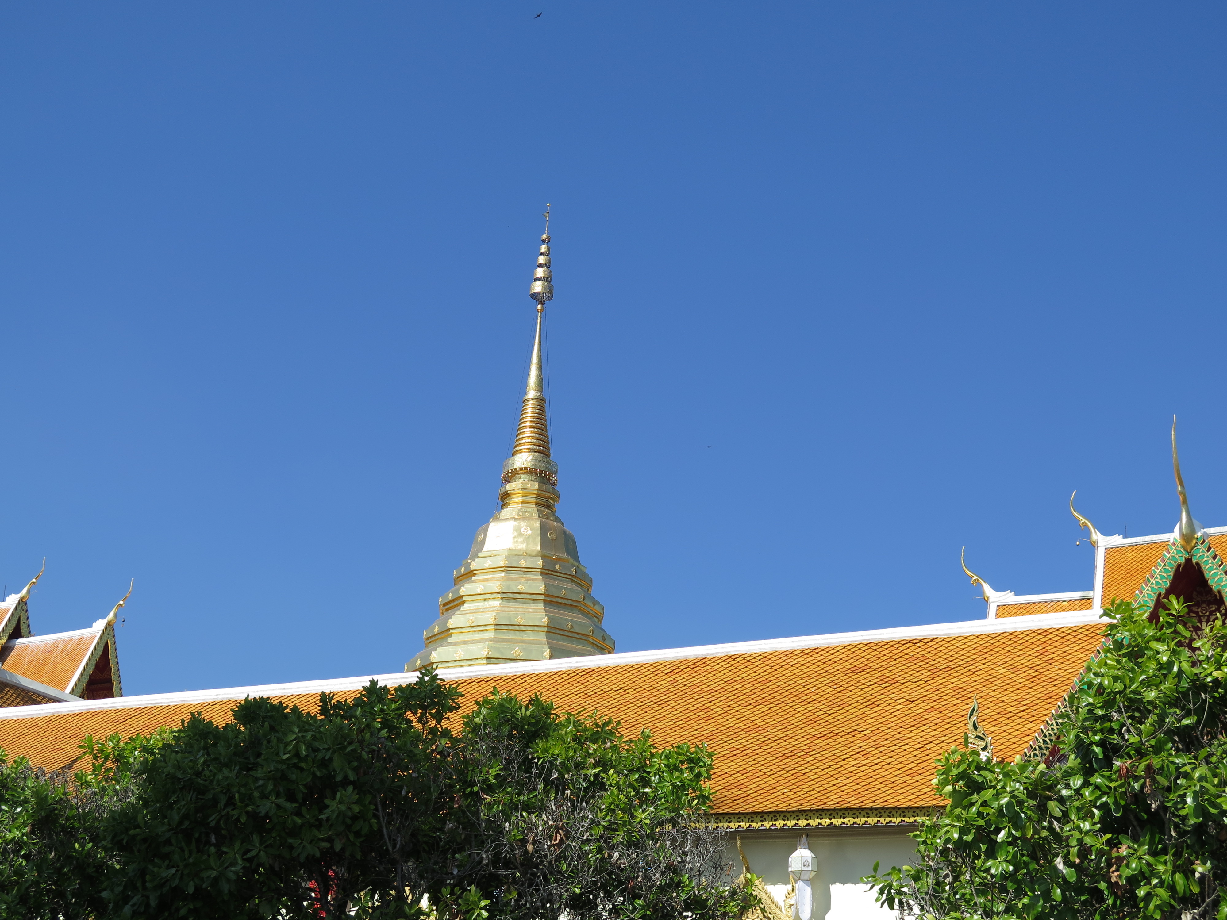 Doi Suthep skyline over Chiang Mai